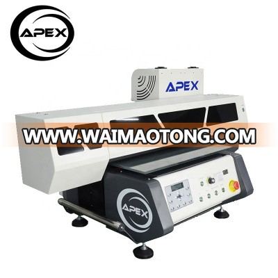 High quality Apex Flatbed format Led UV Plastic printing printer price